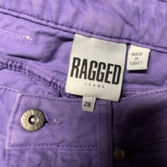 The Ragged Priest Jeans Purple Crook Distressed Denim Size 28 Dolls Kill - Picture 6 of 8
